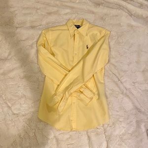 Ralph Lauren Yellow Oxford Shirt